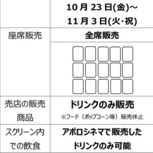 鬼滅の刃の映画でポップコーンの持ち込み禁止はいつからいつまで 大阪府の劇場一覧も それがちょっと知りたい